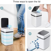 Smart Kitchen Trash Bin 13L Bathroom Touch