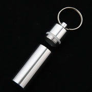 Waterproof Aluminum Alloy Pill Box Portable