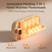 Hand Warmers Rechargeable 3S Instant Heat USB