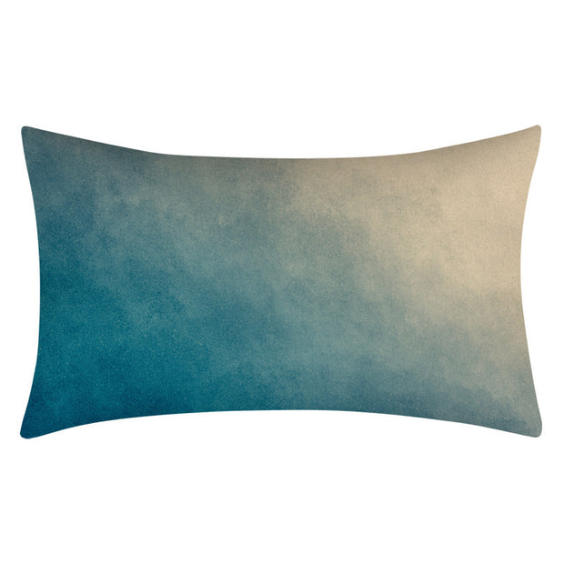 Teal Teal Home Decor Cushion Lumbar Pillowcase